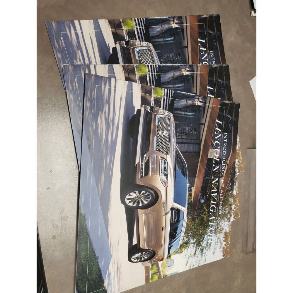 2018 Lincoln Navigator Sales Brochure